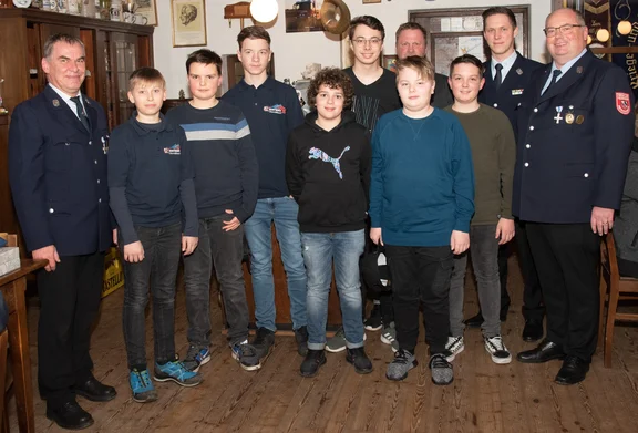 Neuaufnahmen in der Jugendgruppe